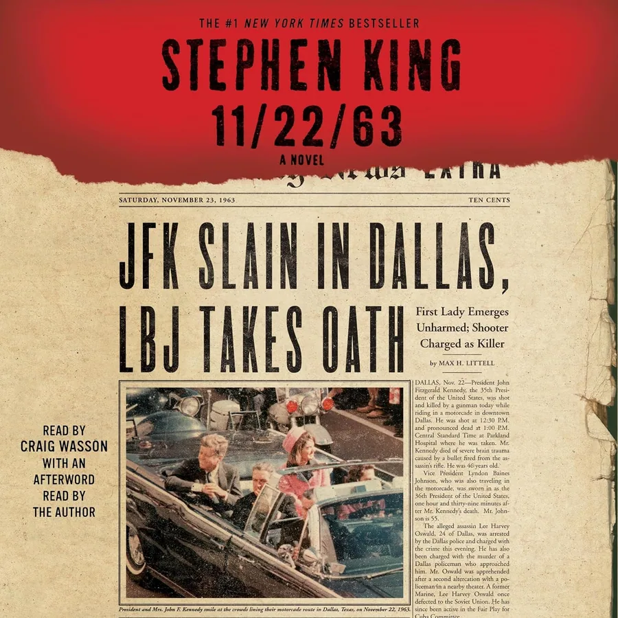 11/22/63 by Stephen King audiobook cover