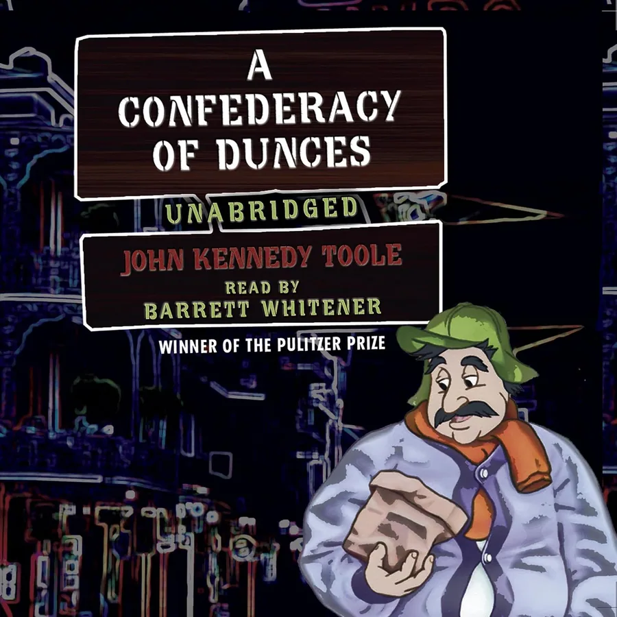 A Confederacy of Dunces by John Kennedy Toole audiobook cover
