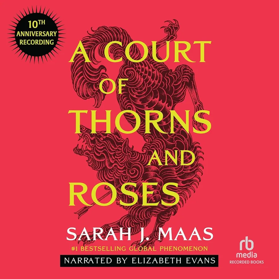 A Court of Thorns and Roses by Sarah J. Maas audiobook cover