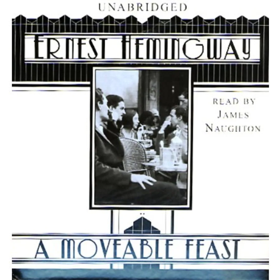 A Moveable Feast by Ernest Hemingway audiobook cover