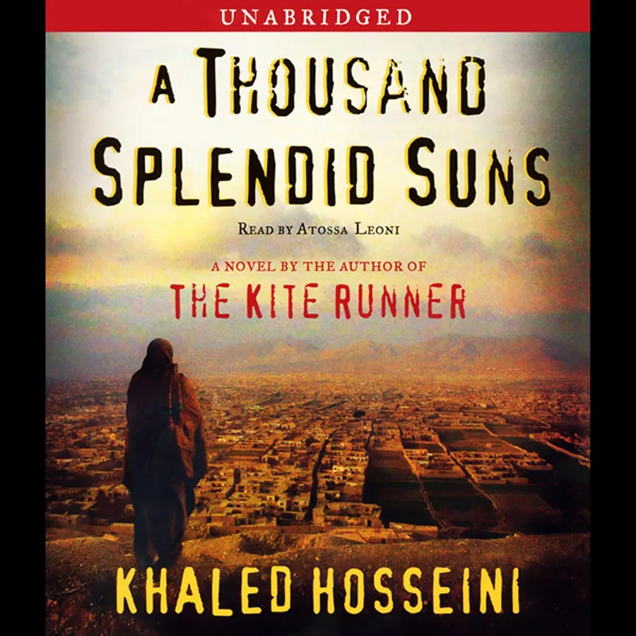 A Thousand Splendid Suns by Khaled Hosseini audiobook cover
