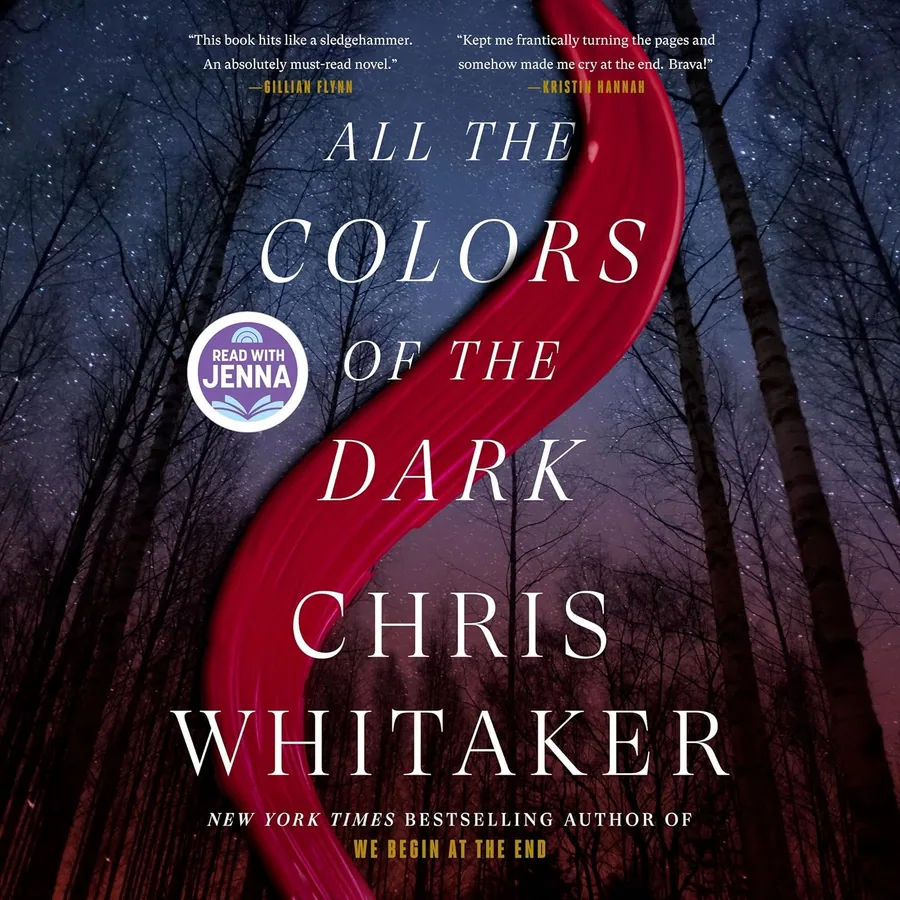 All the Colors of the Dark by Chris Whitaker audiobook cover