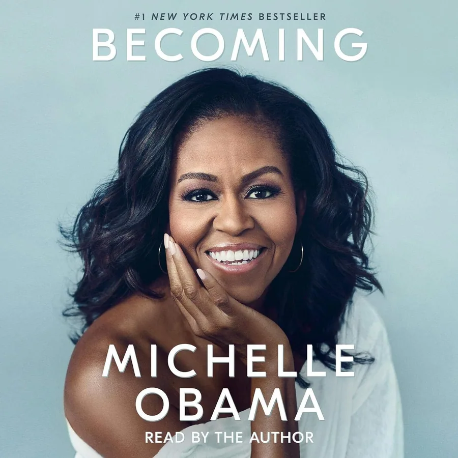 Becoming by Michelle Obama audiobook cover