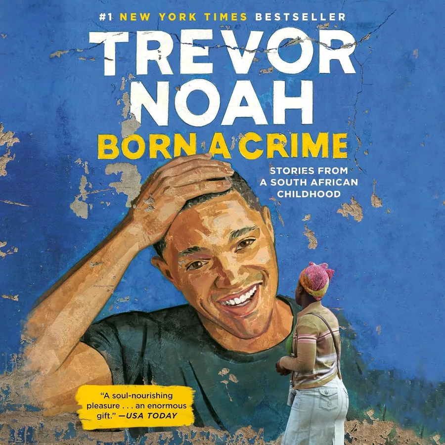 Born a Crime by Trevor Noah audiobook cover