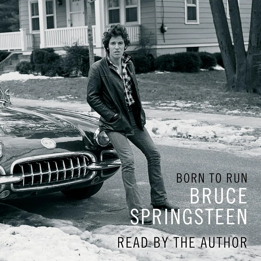Born to Run by Bruce Springsteen audiobook cover