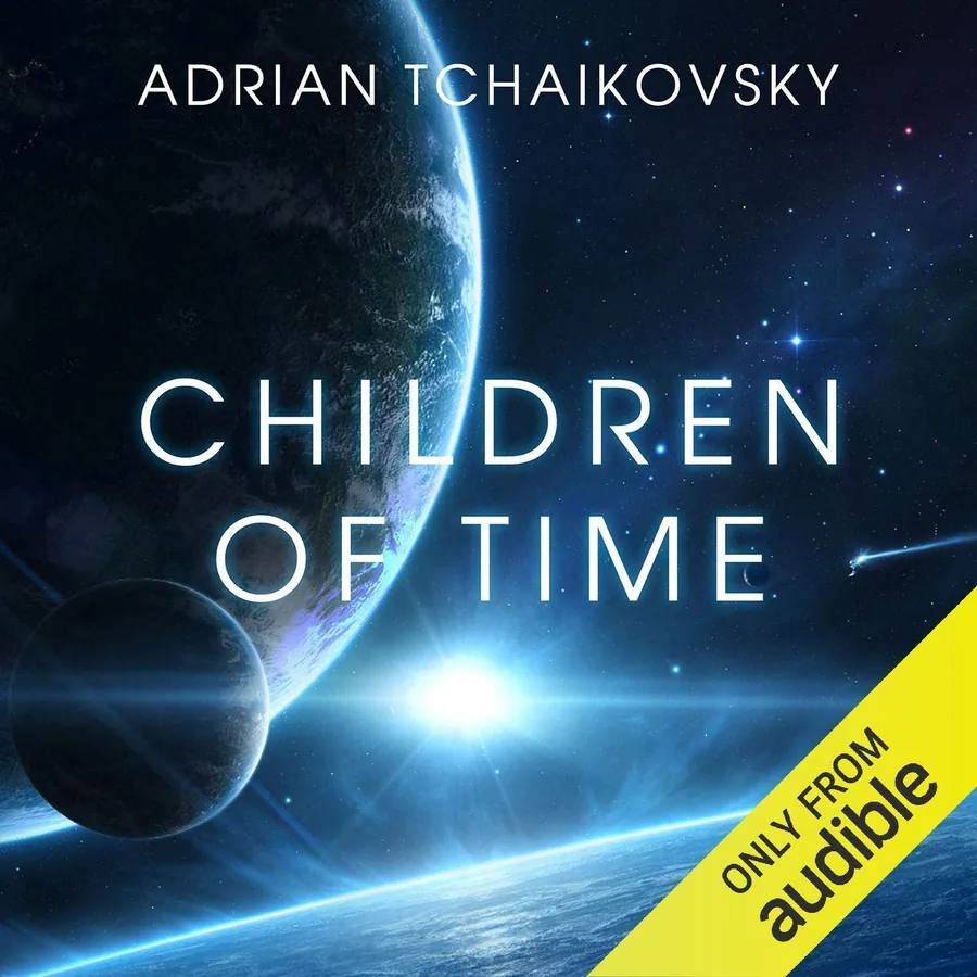 Children of Time by Adrian Tchaikovsky audiobook cover