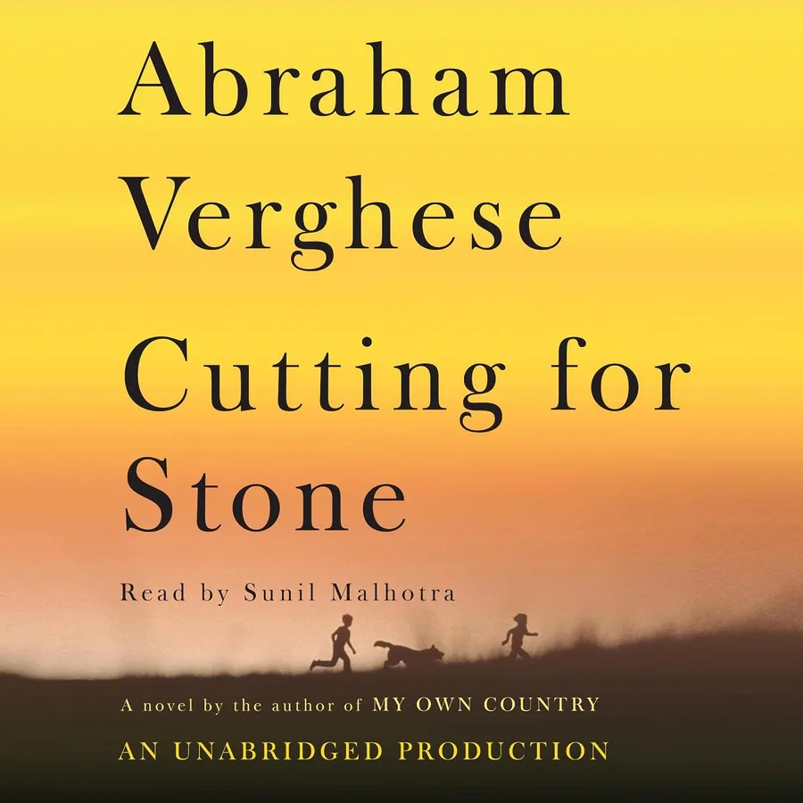 Cutting for Stone by Abraham Verghese audiobook cover