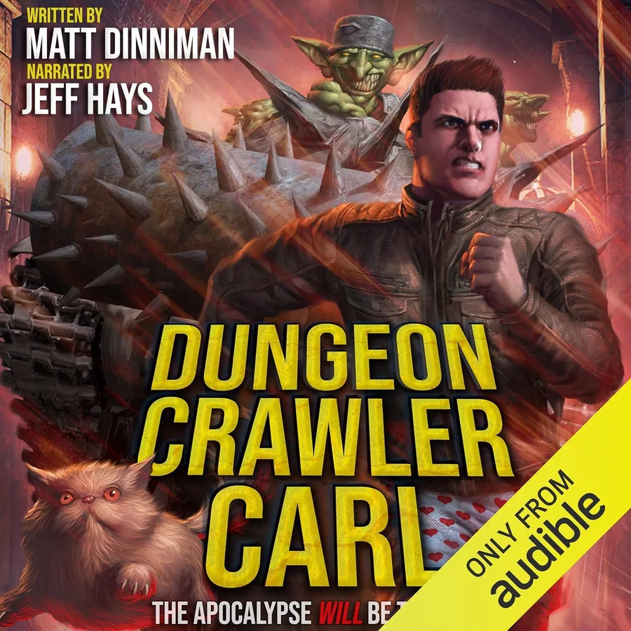 Dungeon Crawler Carl by Matt Dinniman audiobook cover