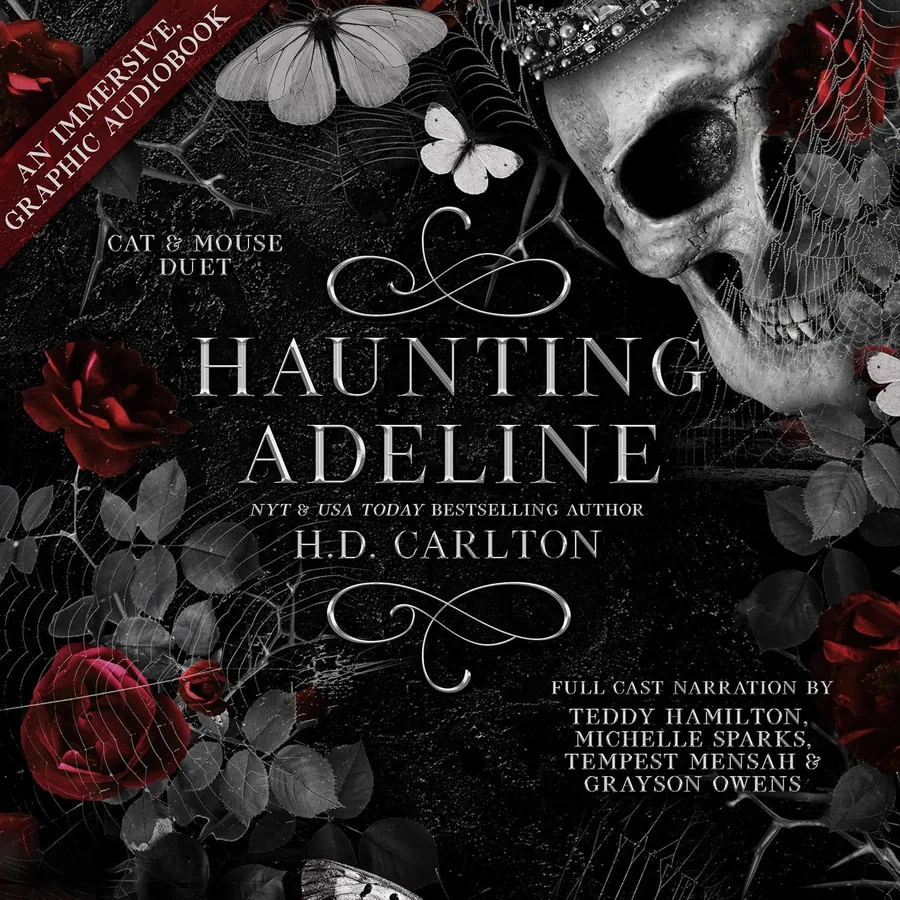 Haunting Adeline by H. D. Carlton audiobook cover