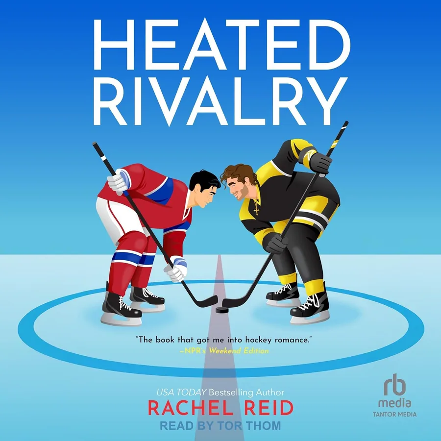 Heated Rivalry by Rachel Reid audiobook cover