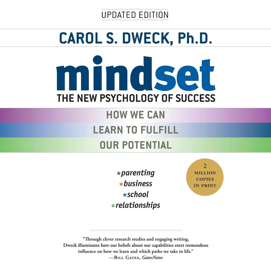 Mindset: The New Psychology of Success by Carol S. Dweck audiobook cover