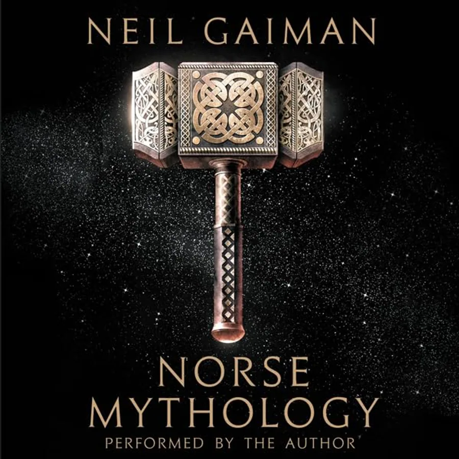 Norse Mythology by Neil Gaiman audiobook cover