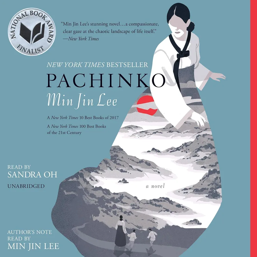 Pachinko by Min Jin Lee audiobook cover