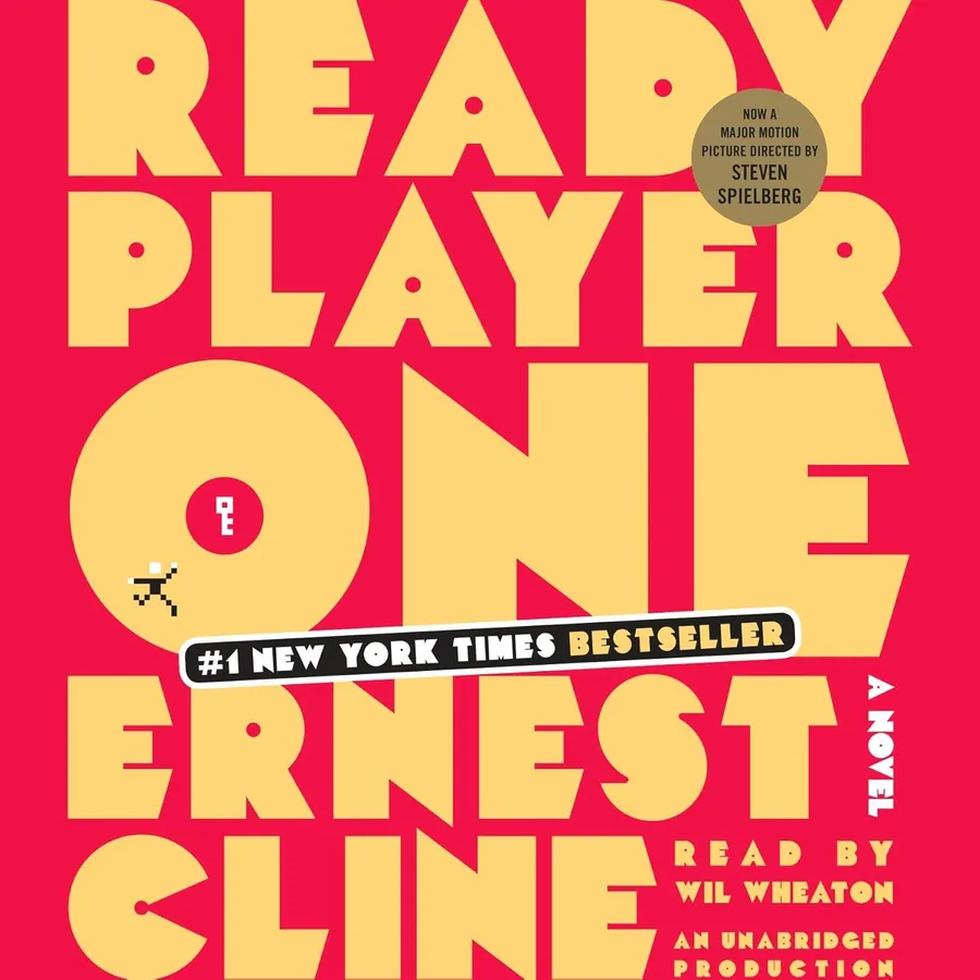 Ready Player One by Ernest Cline audiobook cover