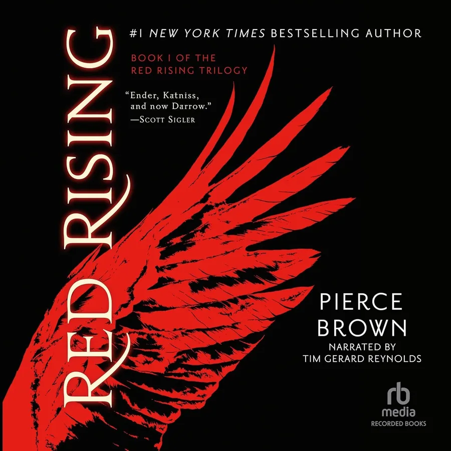 Red Rising (Red Rising Series Book 1) by Pierce Brown audiobook cover