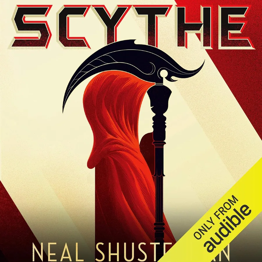 Scythe by Neal Shusterman audiobook cover