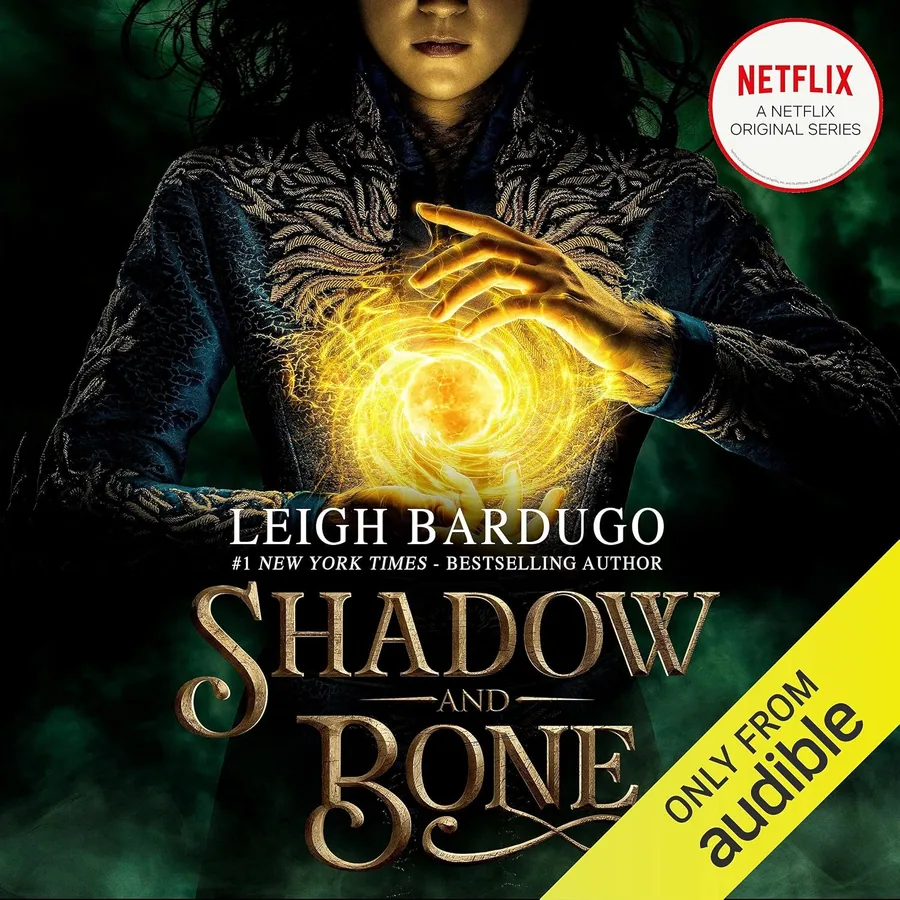Shadow and Bone by Leigh Bardugo audiobook cover