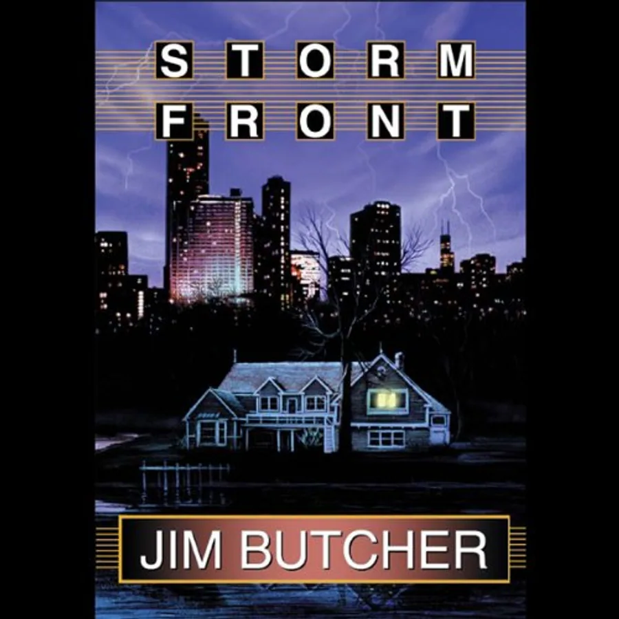 Storm Front by Jim Butcher audiobook cover