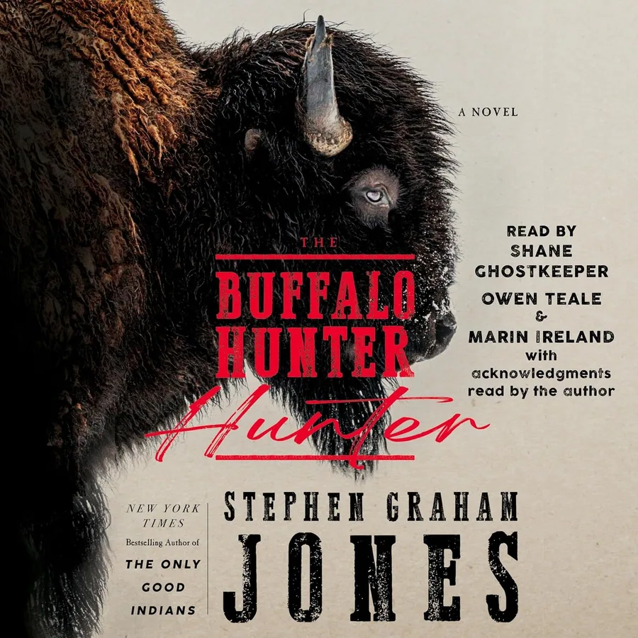 The Buffalo Hunter Hunter by Stephen Graham Jones audiobook cover