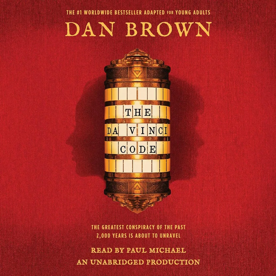 The Da Vinci Code: A Novel (Robert Langdon) by Dan Brown audiobook cover