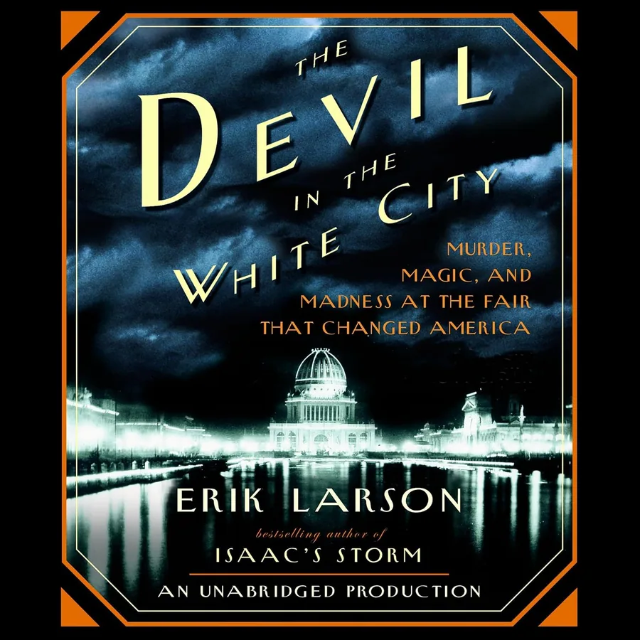 The Devil in the White City by Erik Larson audiobook cover