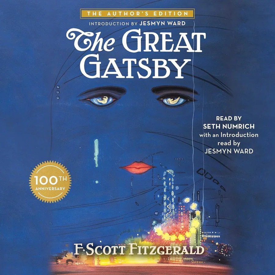 The Great Gatsby: The Only Authorized Edition by F. Scott Fitzgerald audiobook cover