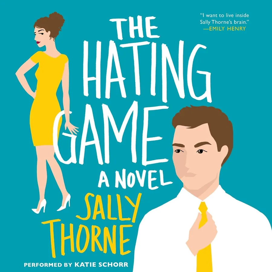 The Hating Game by Sally Thorne audiobook cover