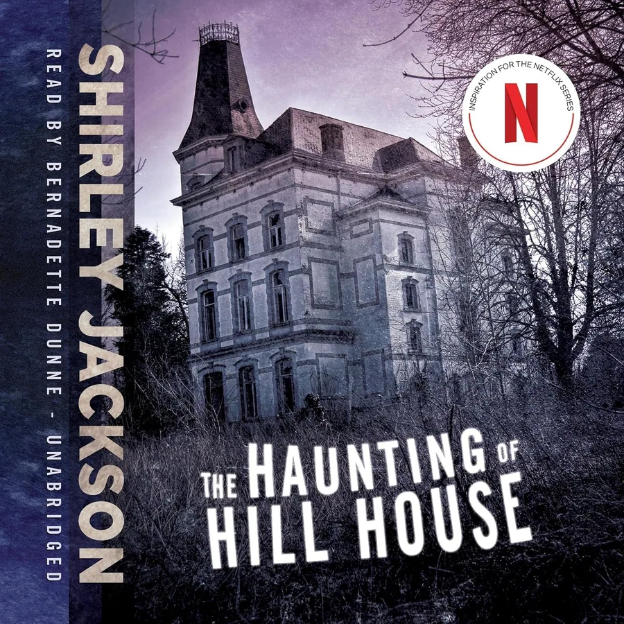 The Haunting of Hill House by Shirley Jackson audiobook cover
