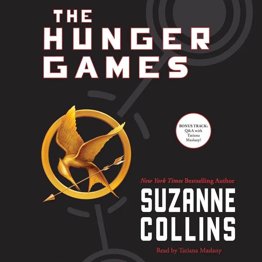 The Hunger Games audiobook cover