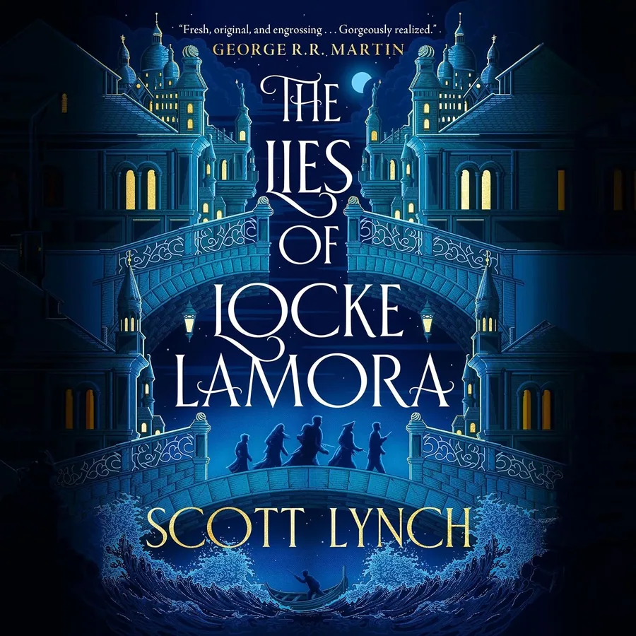 The Lies of Locke Lamora by Scott Lynch audiobook cover