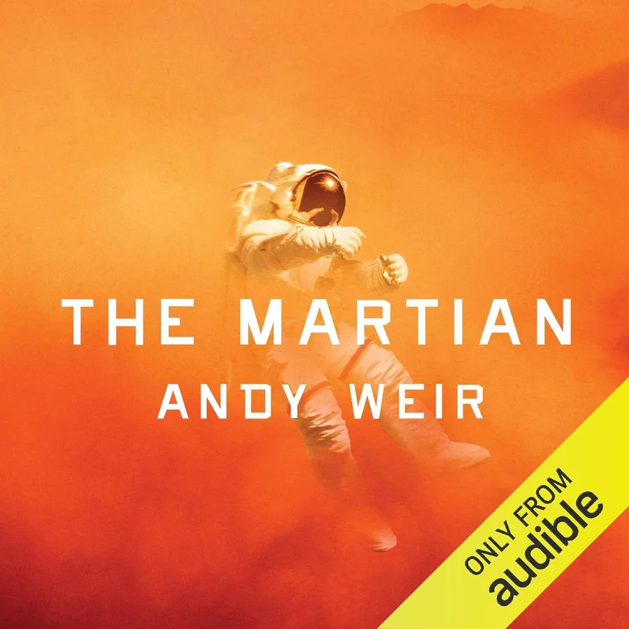 The Martian by Andy Weir audiobook cover