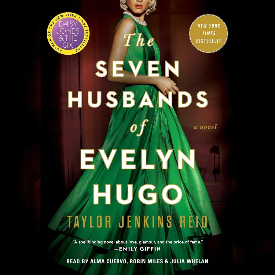 The Seven Husbands of Evelyn Hugo by Taylor Jenkins Reid audiobook cover