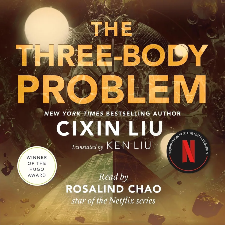 The Three-Body Problem by Cixin Liu audiobook cover