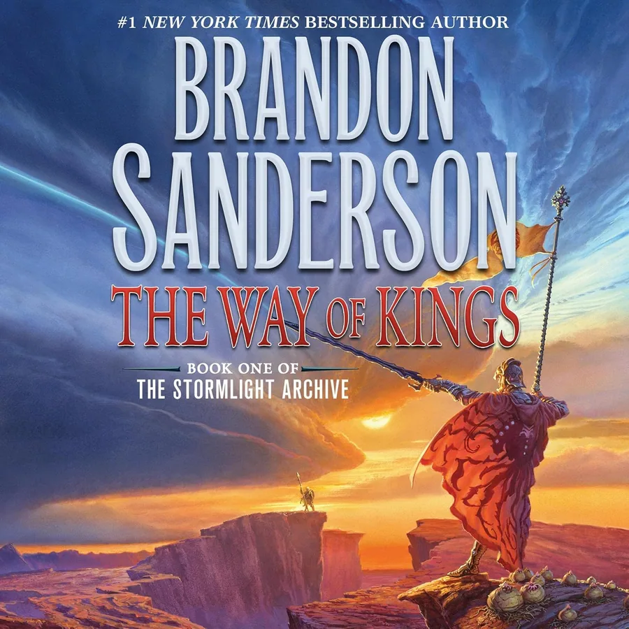 The Way of Kings: Book One of the Stormlight Archive by Brandon Sanderson audiobook cover