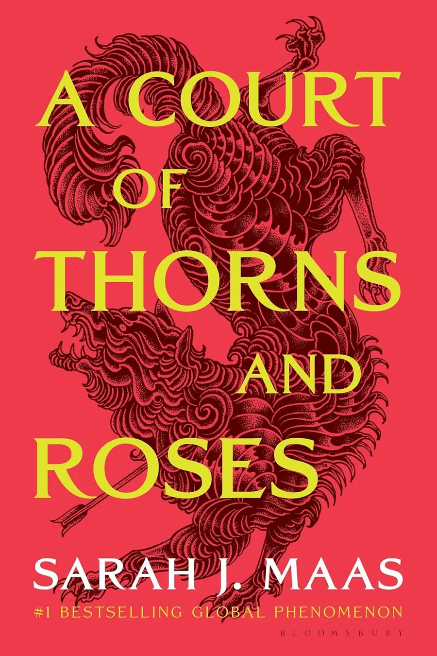 Cover of A Court of Thorns and Roses by Sarah J. Maas