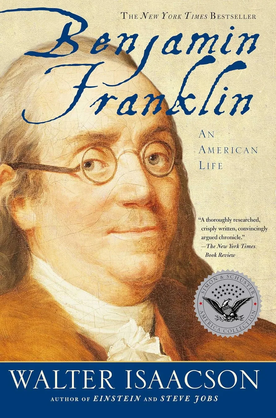 Cover of Benjamin Franklin: An American Life by Walter Isaacson