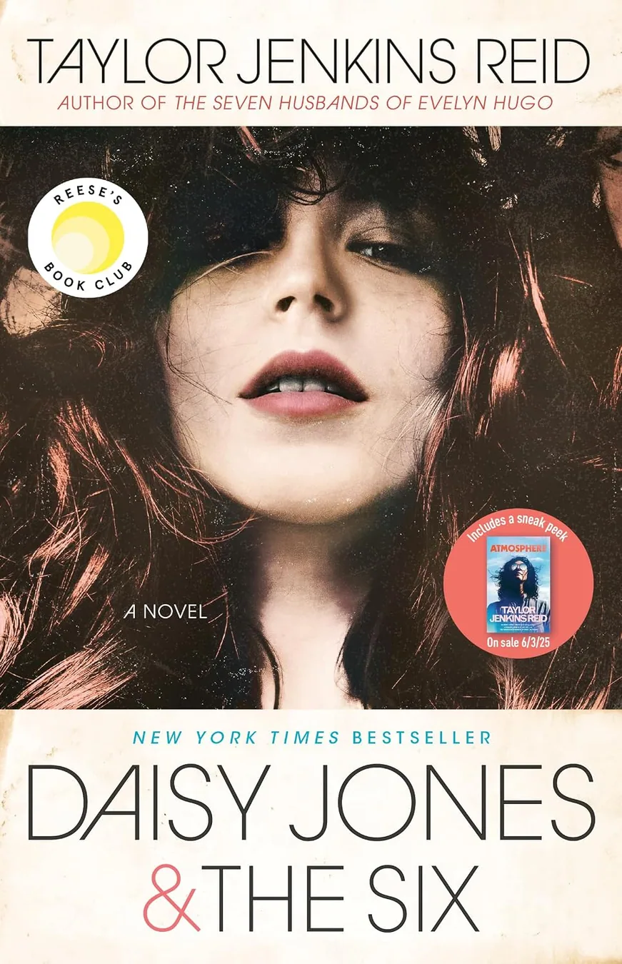 Cover of Daisy Jones & The Six by Taylor Jenkins Reid