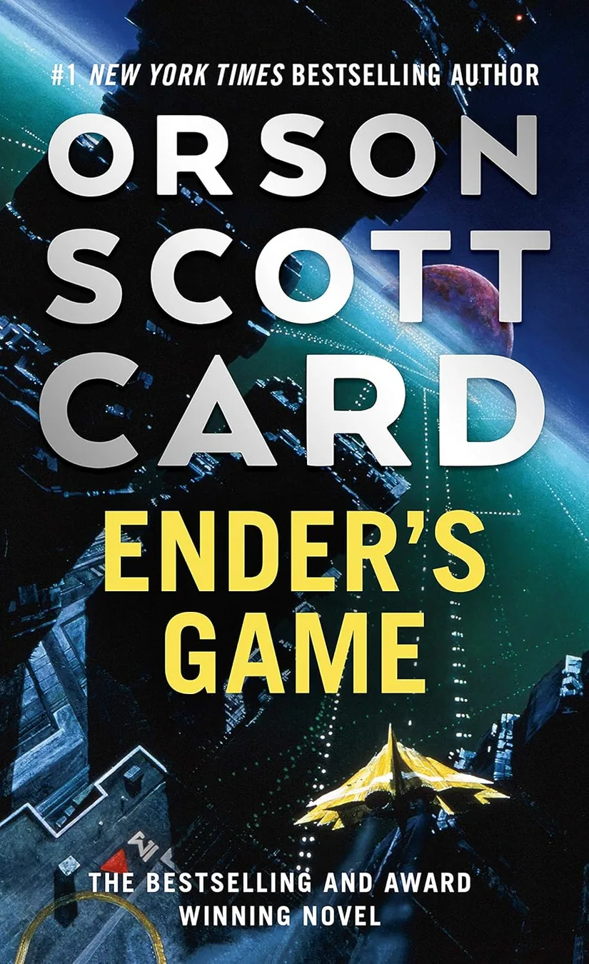 Book cover of Ender's Game (Ender Quintet Book 1) by Orson Scott Card