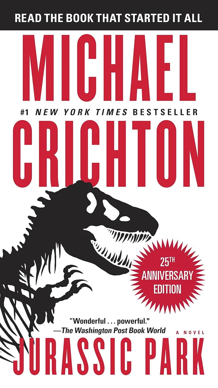 Cover of Jurassic Park by Michael Crichton