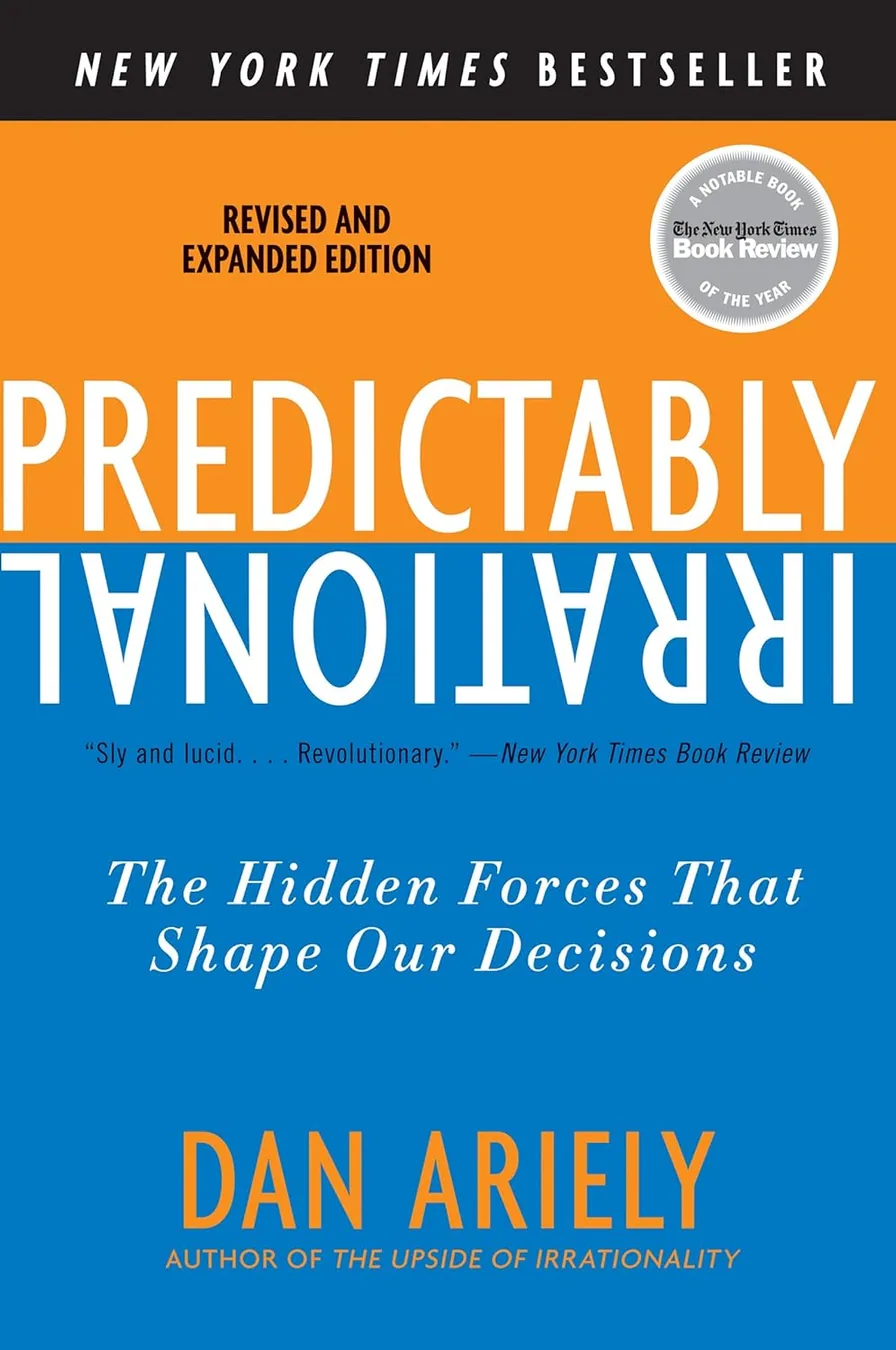 Cover of Predictably Irrational by Dan Ariely