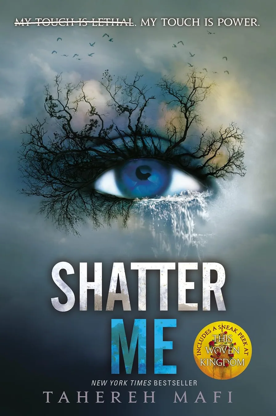 Cover of Shatter Me: A Journey of Strength and Rebellion Against a Dictatorship by Tahereh Mafi