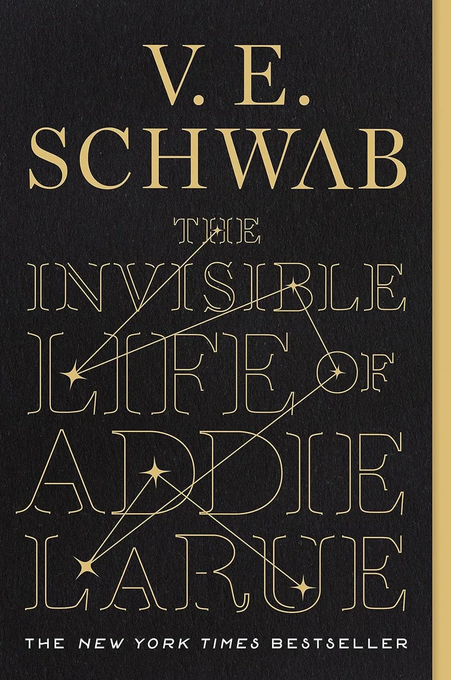 Book cover of The Invisible Life of Addie LaRue by V. E. Schwab