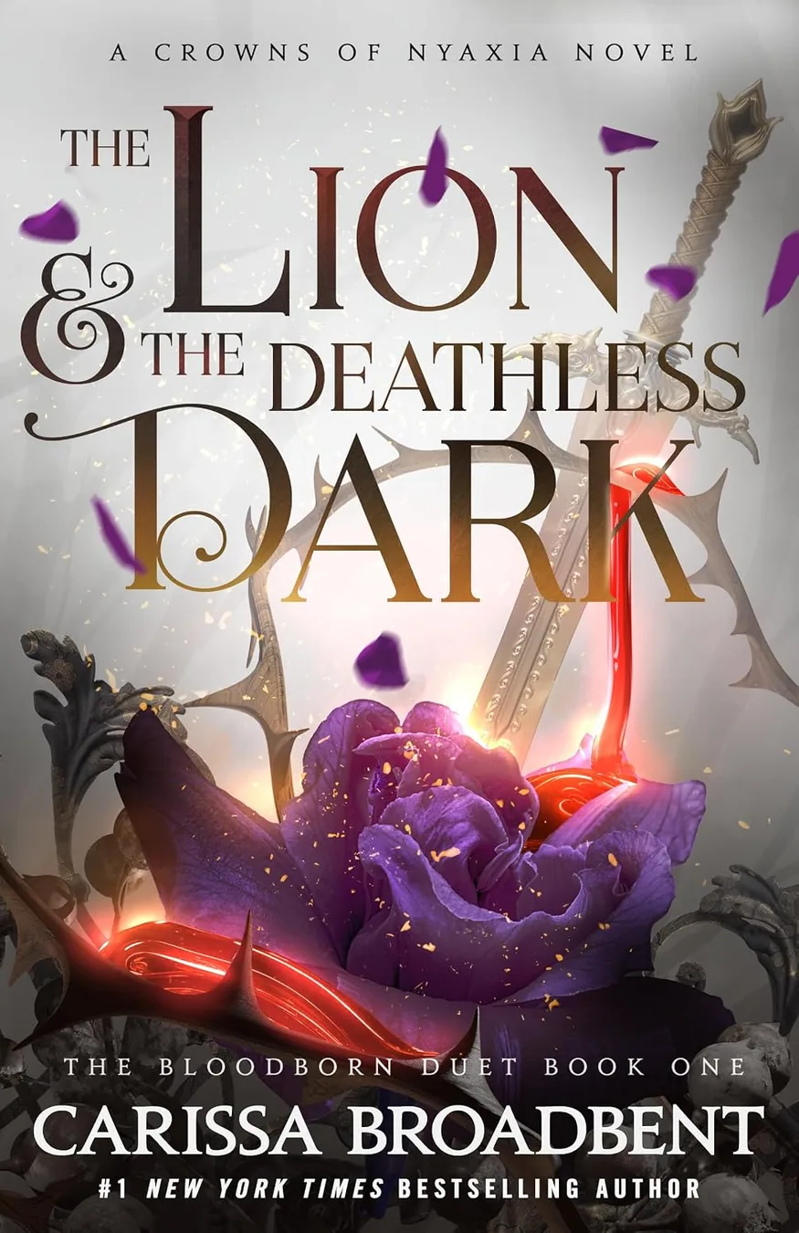 Cover of The Lion and the Deathless Dark by Carissa Broadbent
