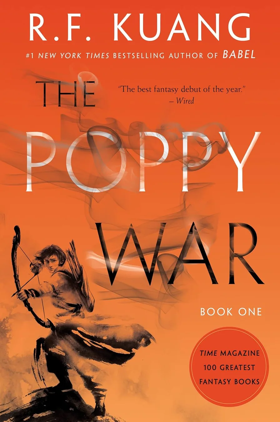 Cover of The Poppy War: An Epic Fantasy of War, Magic, and Mythology in a High-Conflict World from Bestselling Author R. F. Kuang by R. F. Kuang